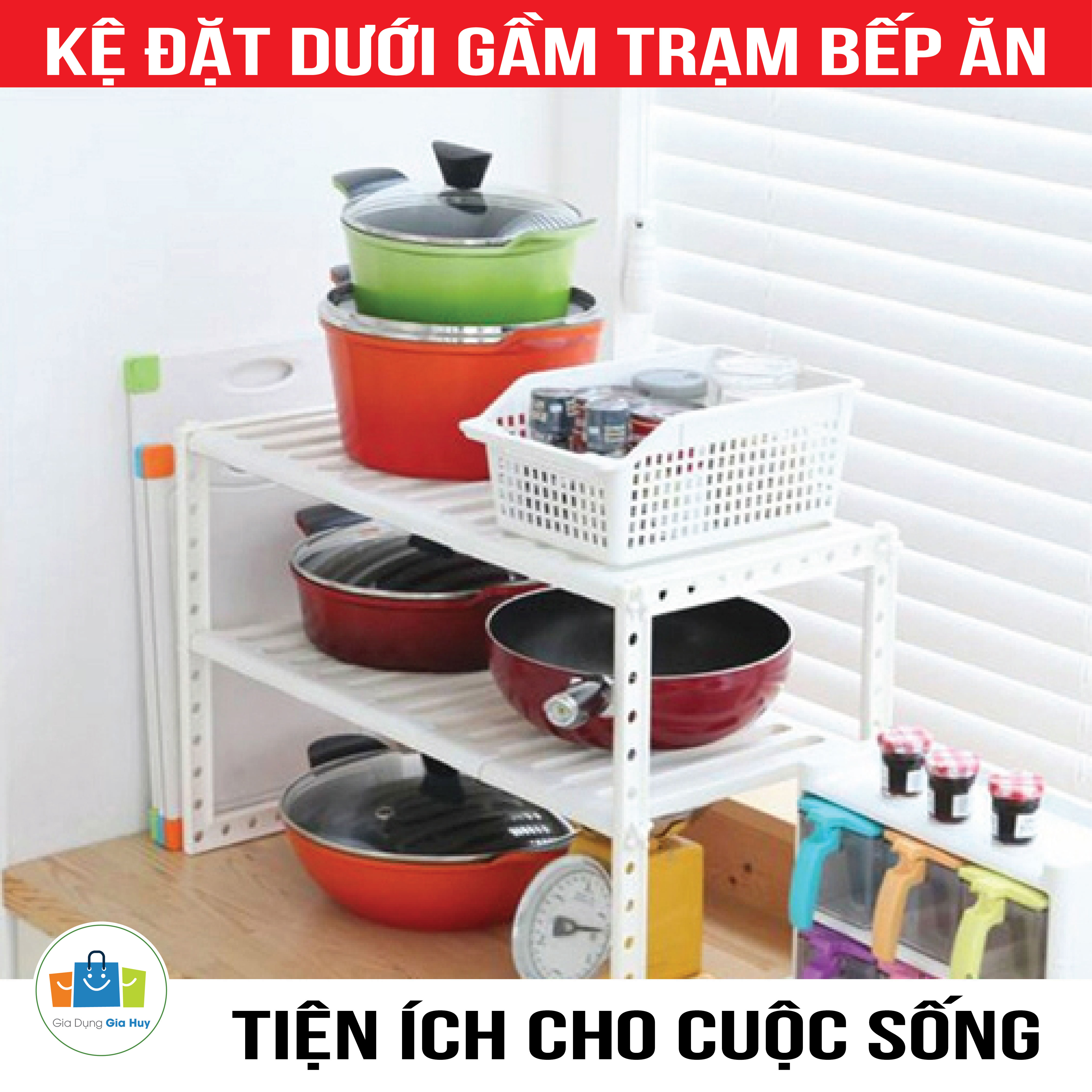 KỆ GẦM BẾP ĐA NĂNG