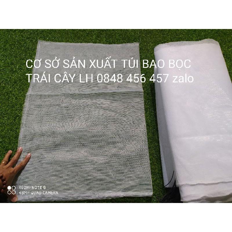 50 CÁI TÚI LƯỚI DÀY 2 LỚP BAO BỌC MÍT THÁI KÍCH THƯỚC 50*70