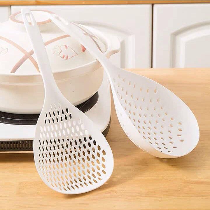 Vá, muôi vớt bún, miến, mì, phở cỡ lớn đa năng