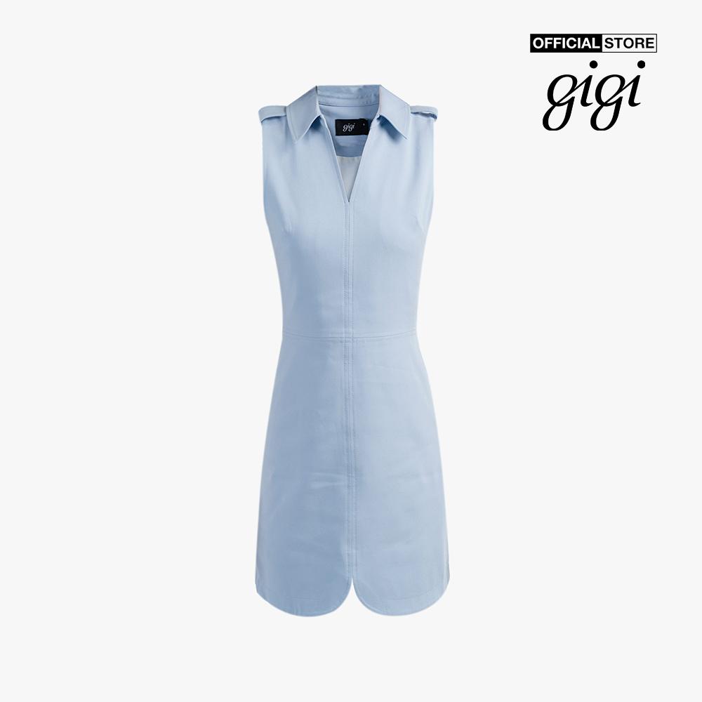 GIGI - Đầm mini sát nách cổ gập hiện đại G2101D221147