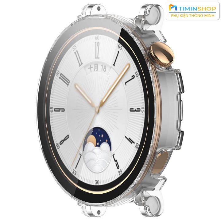 Ốp cường lực cho Huawei Watch GT4 41/ 46mm - PC + Kính cường lực (OCLT4)