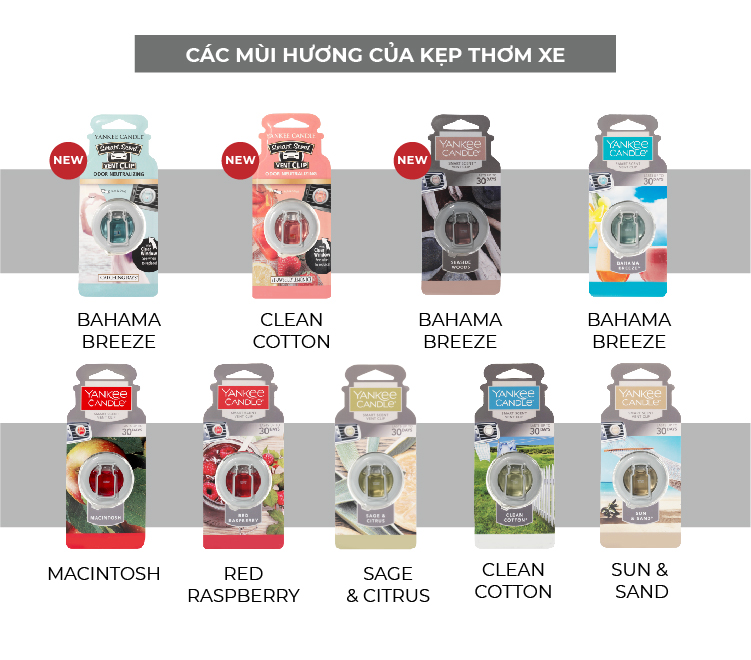 Que Thơm Xe Yankee Candle - Pink Sands