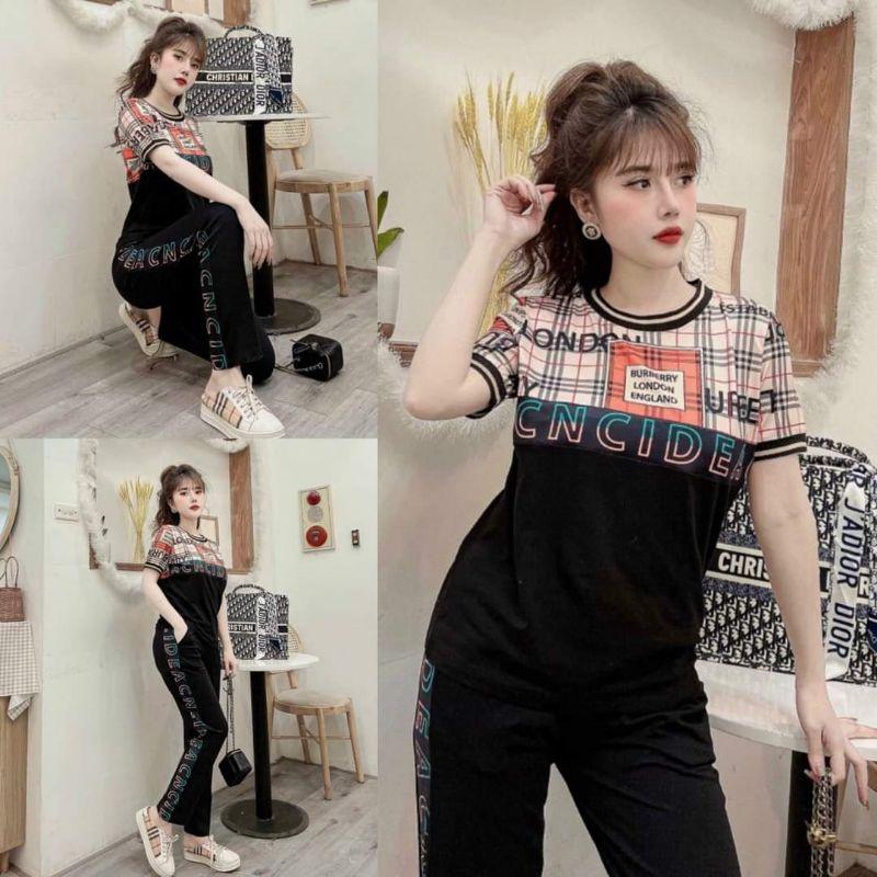 SÉT BỘ THỂ THAO PHỐI HỌA TIẾT CARO