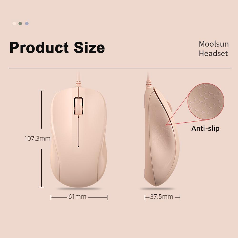 Chuột Chơi Game Có dây Mouse Game Mause Ergonomic 3 Phím Chuột Dành Cho HP Laptop Máy Tính Xách Tay MÁY TÍNH Game Thủ Chuột Hồng Cô Gái Người Phụ Nữ magic Mouse