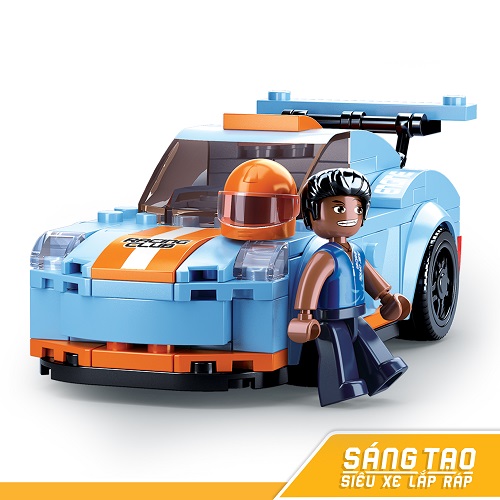 Đồ chơi lắp ráp xe đua tốc độ cao Tinitoy YY686813 - 148 mảnh