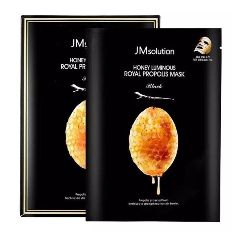 Bộ 10 Mặt Nạ mật ong JM Solution Honey Luminous Royal Propolis (30ml)