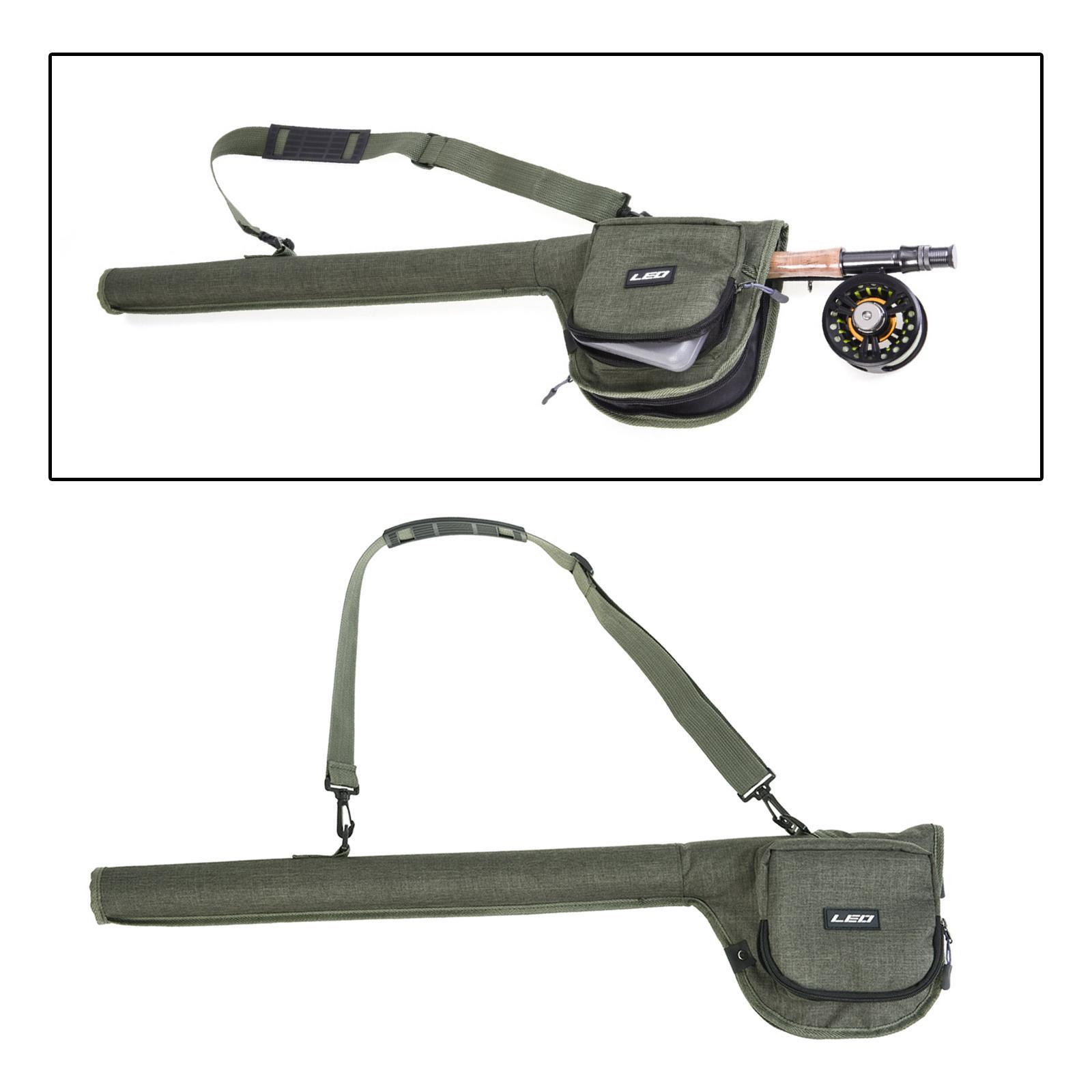 Fishing Pole Bag Fishing Rod Case Fishing Pole Reel Storage Bag Portable Fishing Rod Holder Fishing Pole Reel Case for Men Gift Accessories