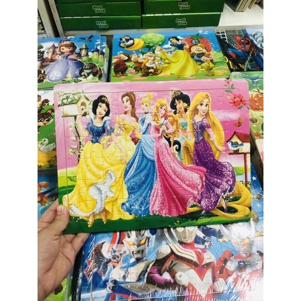 Đồ chơi tranh ghép gỗ 60 miếng gỗ puzzle - Bộ ghép hình - Tranh xếp hình