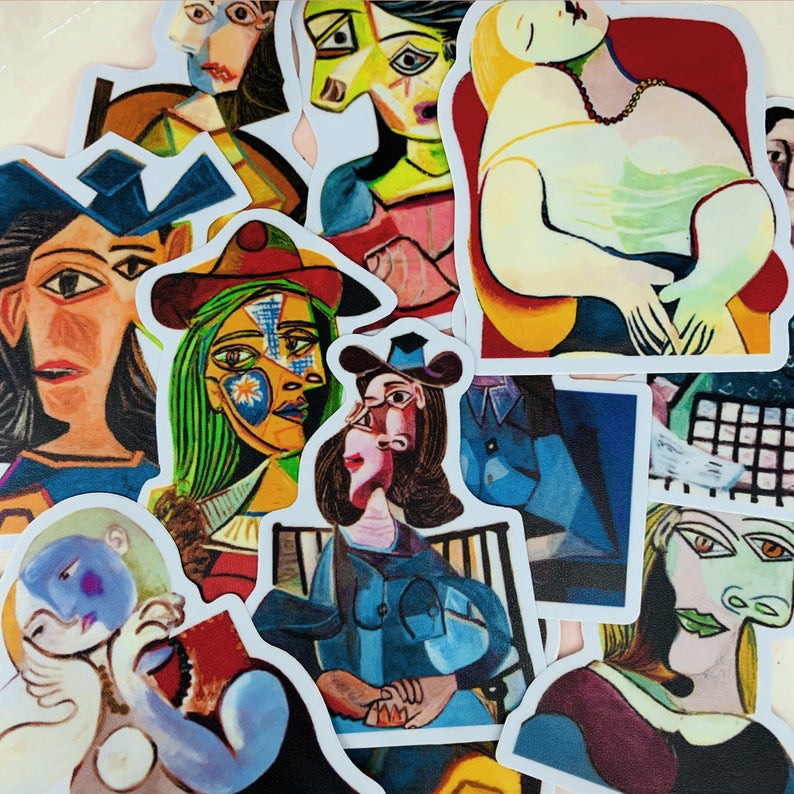 Sticker SET 30 ảnh Picasso