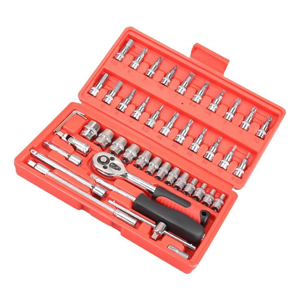46Pcs Hand Tools Kit In Box