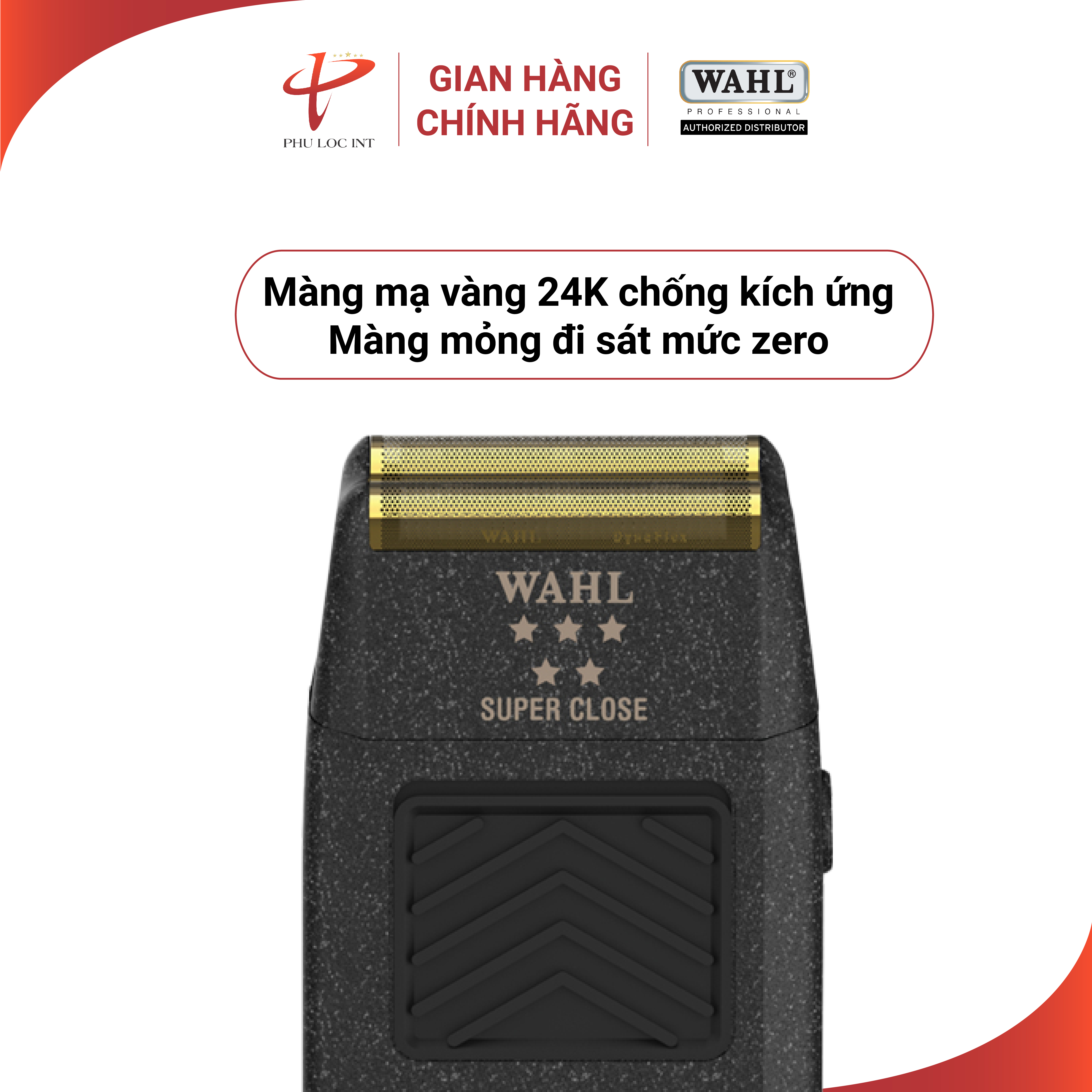 Tông Đơ Máy Cạo Râu Tóc Wahl Shaver Finale