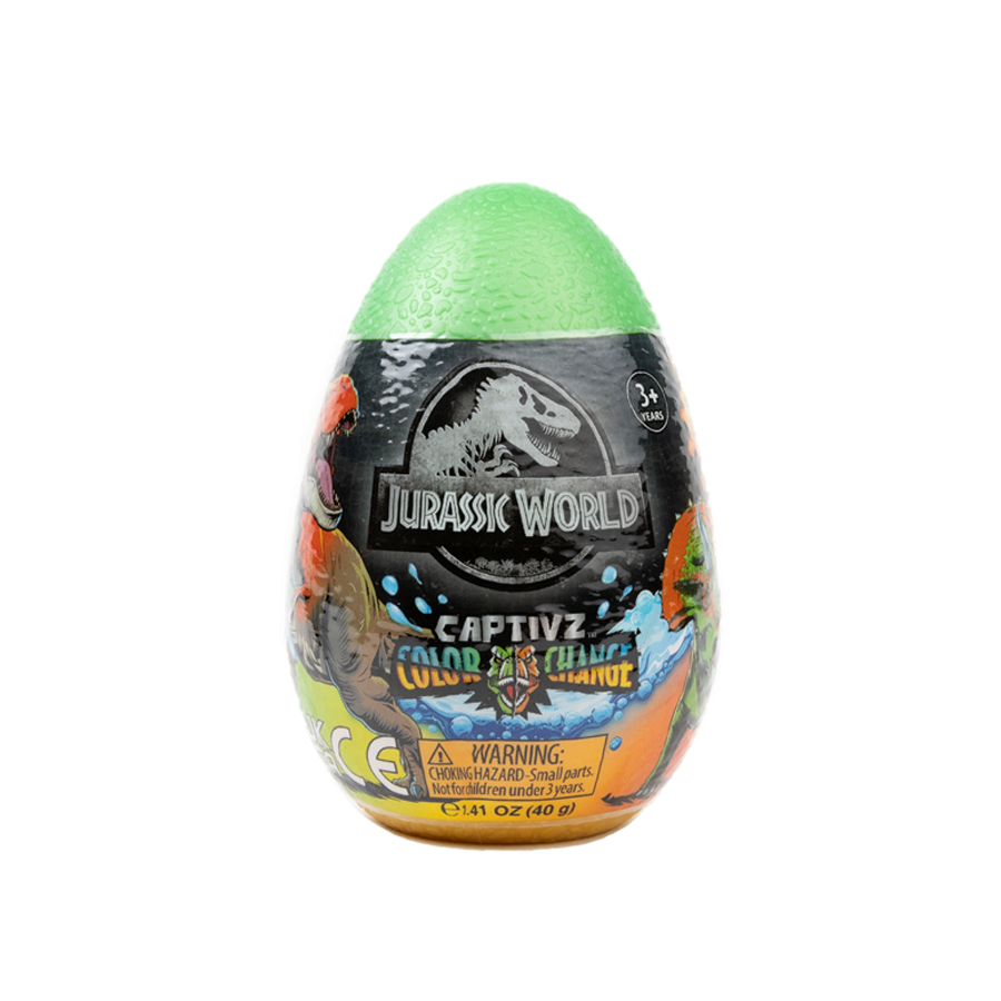 Trứng Slime Sưu Tập Khủng Long Jurassic World Đổi Màu TOY MONSTER TM502 - Giao hàng ngẫu nhiên