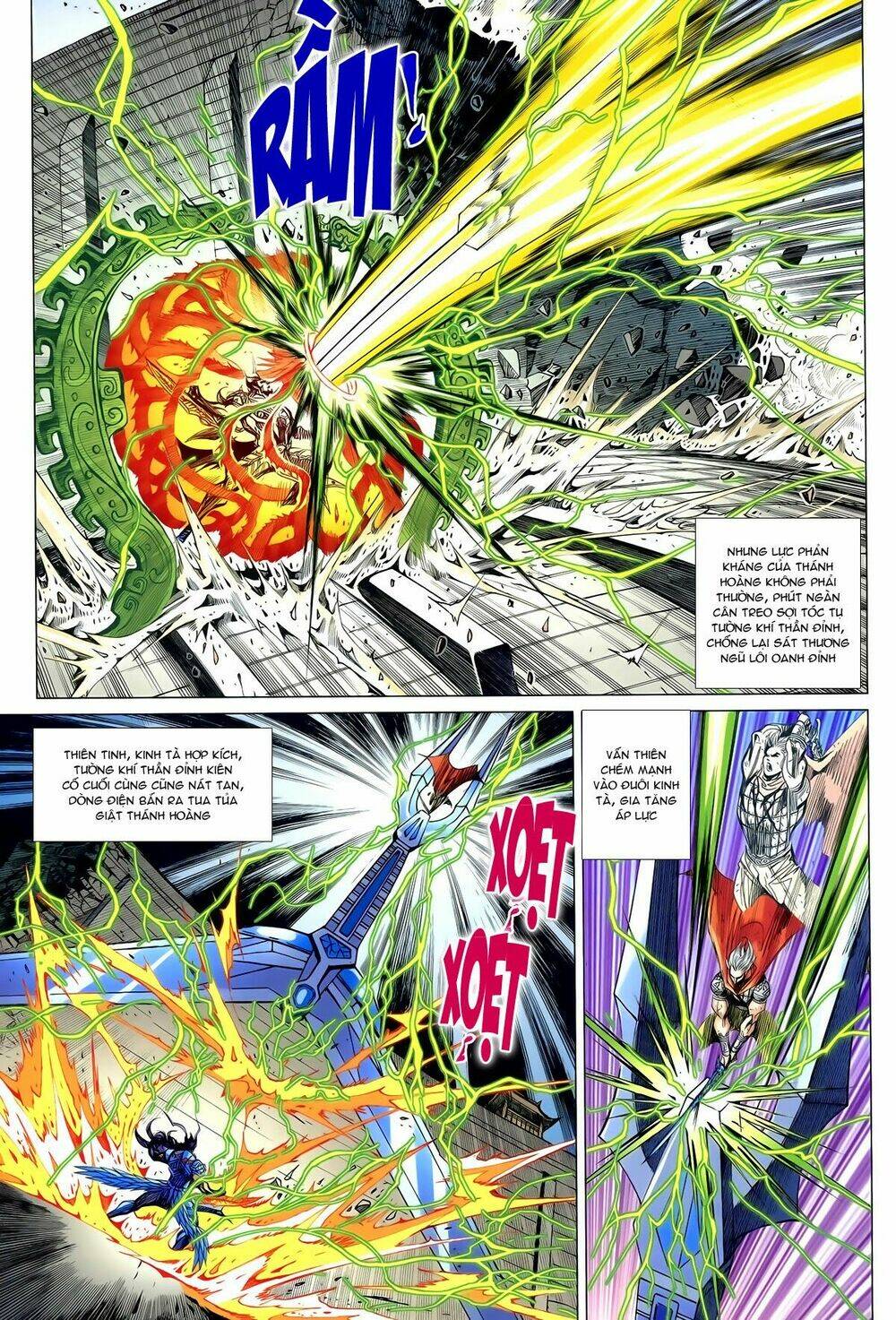 thần binh vấn thiên chapter 28 12