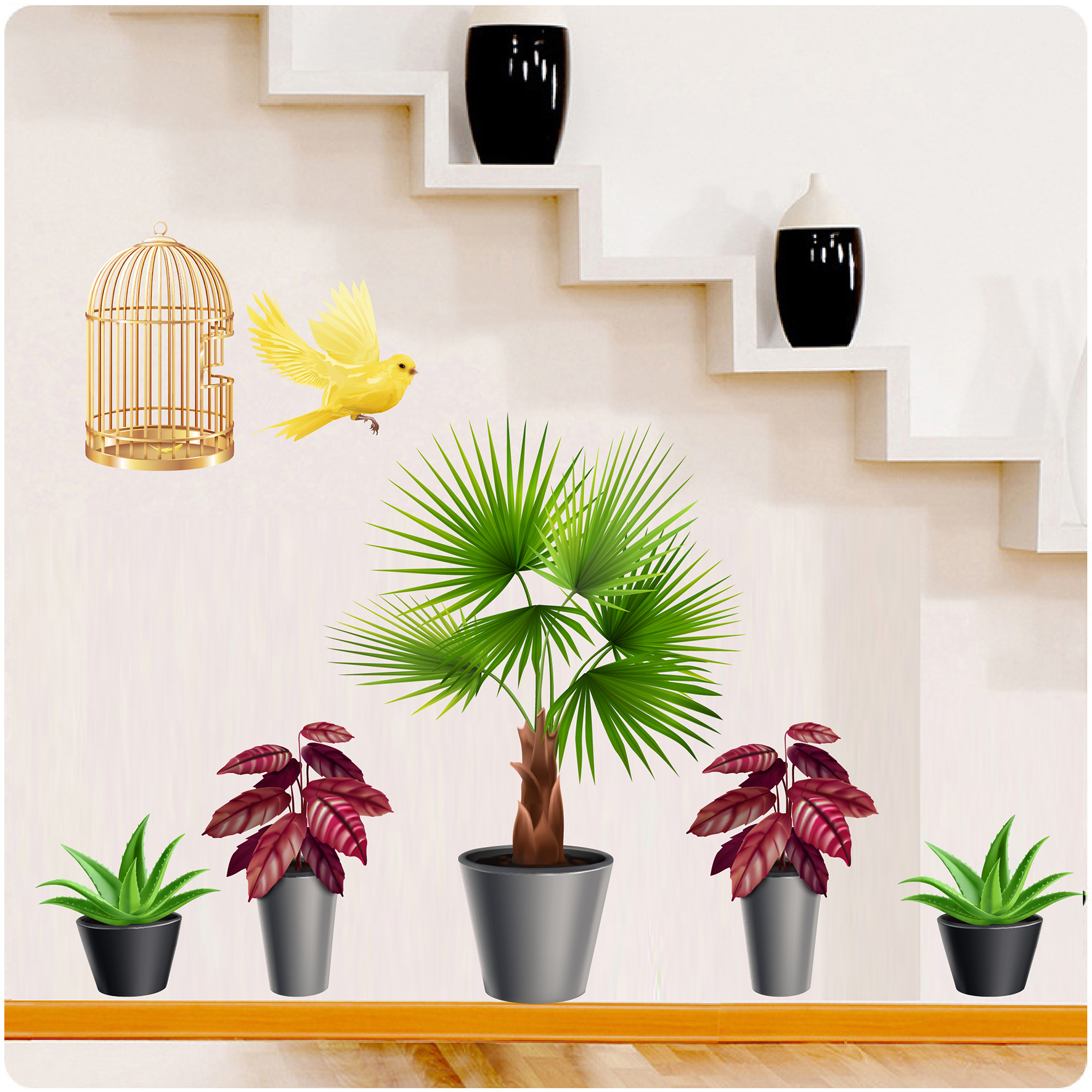 Decal trang trí quán số 38