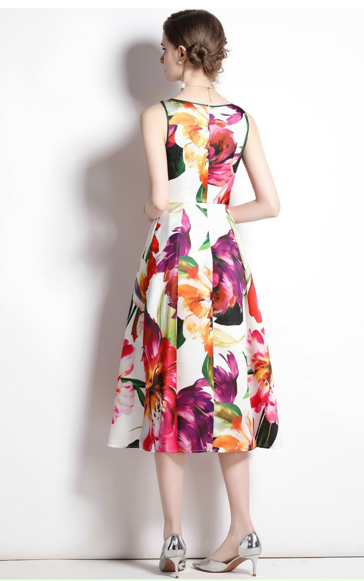 ĐẦM XÒE LỤA HỌA TIẾT SIÊU ĐẸP