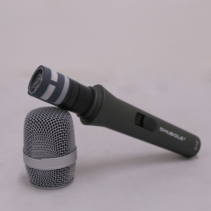 Micro Có Dây karaoke Shubole K-1II (1 Mic) Chuyên Dụng Cho Loa Kéo, Amply - Hát Cực Nhẹ - Hàng Chính Hãng