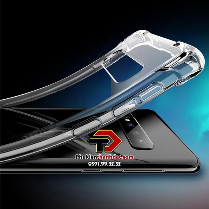 Ốp lưng dẻo trong chống sốc dành cho SamSung Galaxy S10 Plus