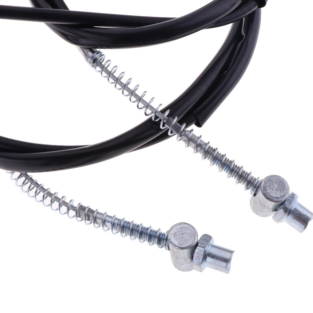 2 Pair Durbale Motorcycle Front & Rear Brake Line Brake Cable for Yamaha PW50