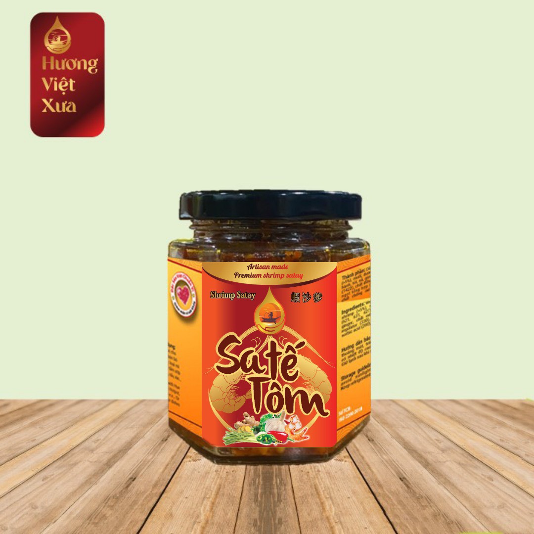 Sate Tôm Hương Việt Xưa Gold 180g