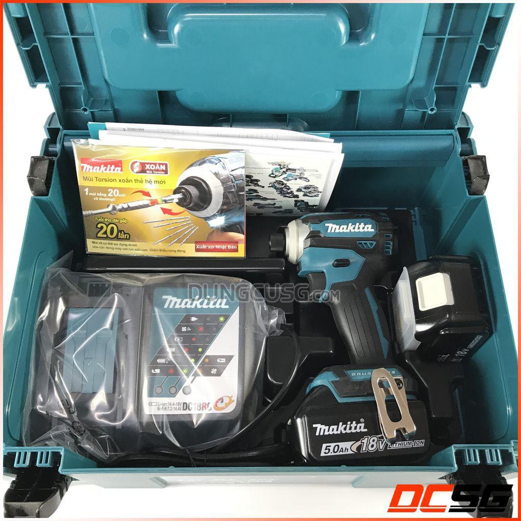 Máy vặn vít 180N.m dùng pin 18V Makita DTD171RTJ