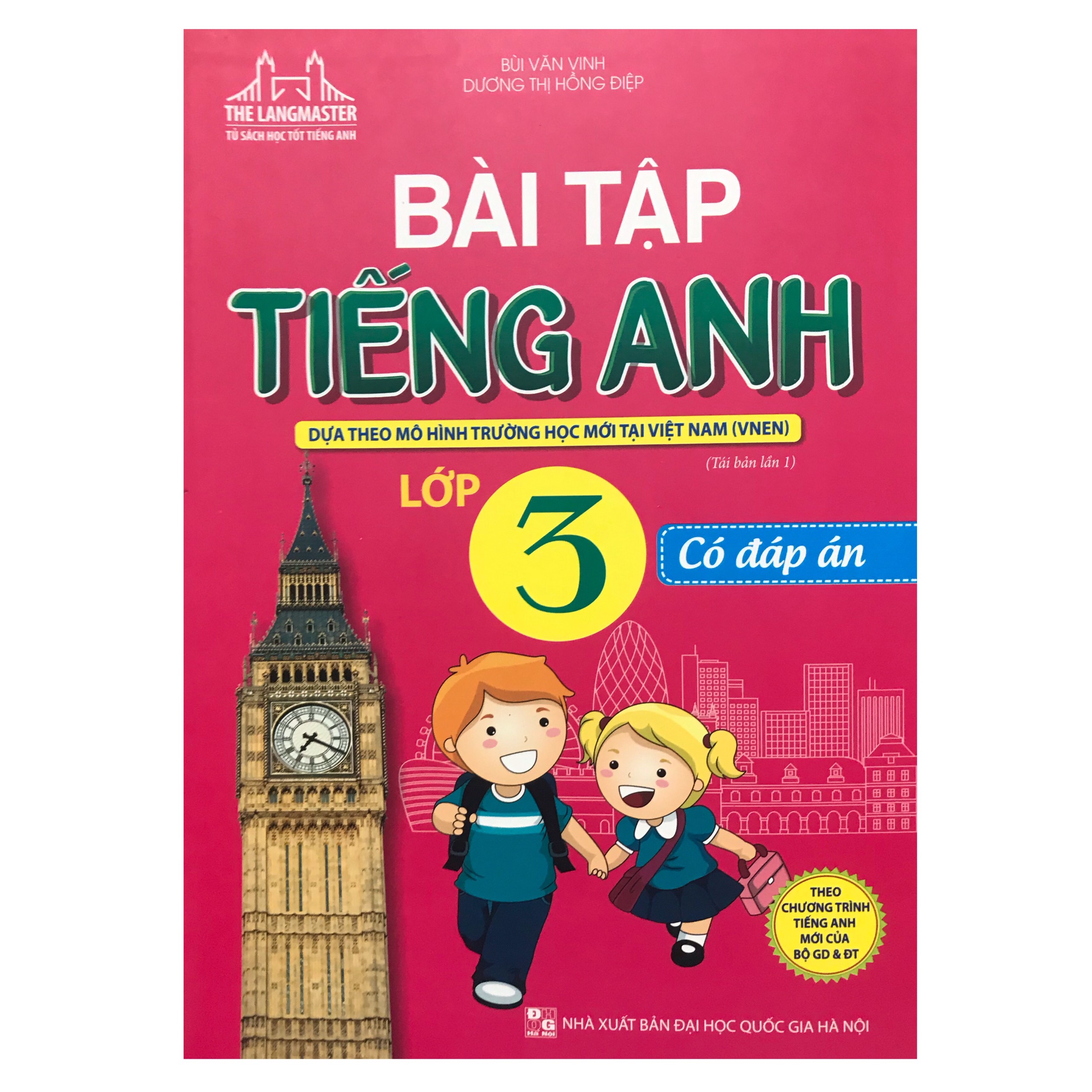 Bài tập tiếng anh lớp 3 có đáp án