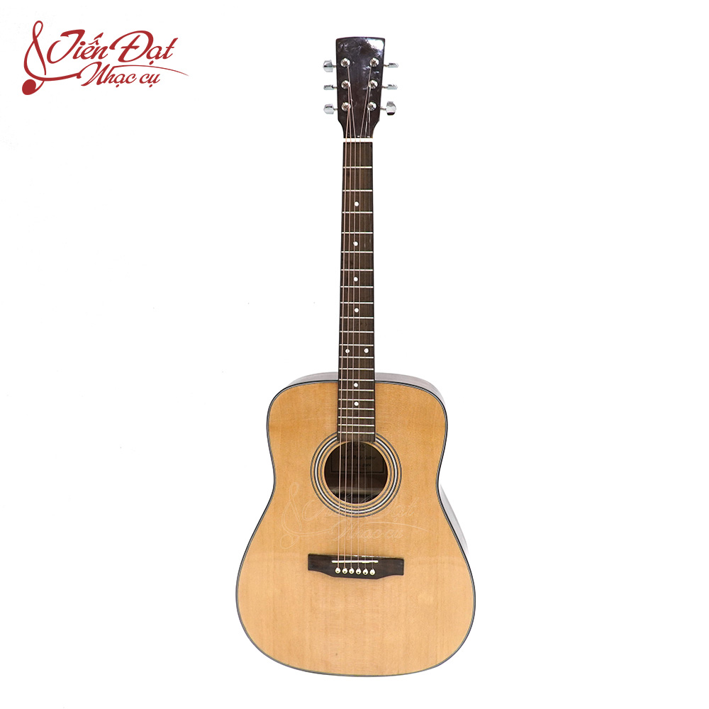 Đàn Guitar Acoustic Việt Nam GA-14HV Mặt Gỗ Thông Nguyên Tấm Cao Cấp