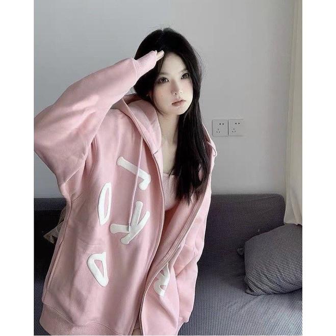 ÁO KHOÁC NỈ FORM RỘNG NAM NỮ CỰC ĐẸP THỜI TRANG HÀN QUỐC PHONG CÁCH GENZ SIÊU HOT
