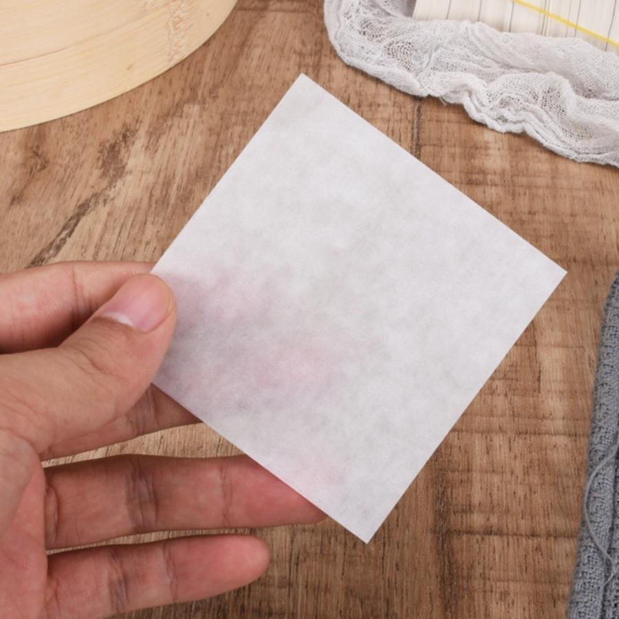 Giấy Lót Bánh Bao GIẤY NẾN Hình Vuông 10x10 Cm Set 6 Kg 21,000 Tờ Cho Tiệm Sản Xuất Kinh Doanh Bánh Bao - GIAYBBAO6KG