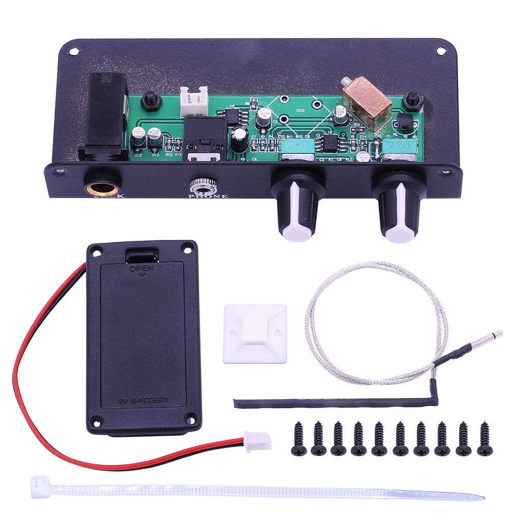 Bộ Chỉnh Âm Eq Alt-6 Chỉnh Âm Guitar Nâng Cấp Âm Lượng / Điều Khiển Giai Điệu Đầu Ra 3,5Mm / 6,5Mm