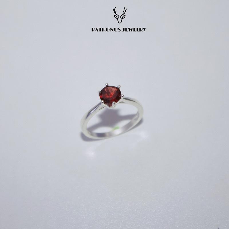 Nhẫn Garnet Simple NGSTR22A Patronus - Garnet,11