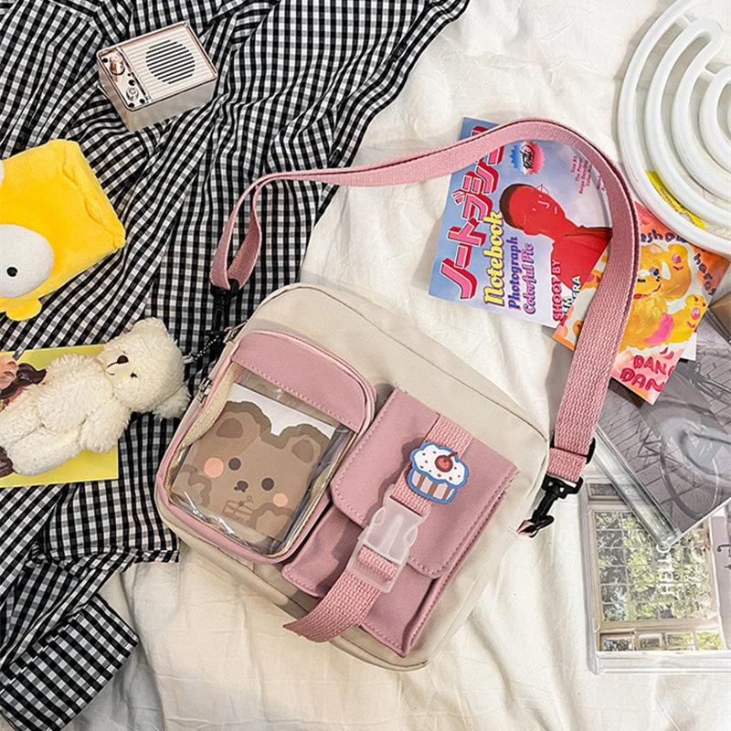 Dễ Thương Series Kawaii Ita Túi Đeo Chéo Nhật Bản Cho Bé Gái Mini Ita Túi Nhật Bản Sinh Viên Phong Cách Học Rõ Ràng Bỏ Túi h208