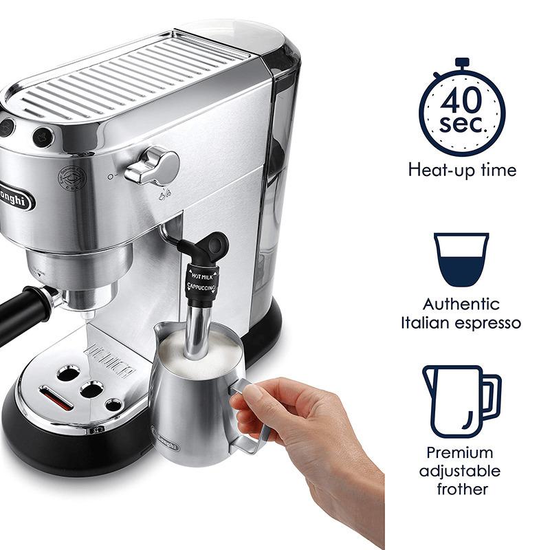 Máy Pha Cà Phê Tự Động Delonghi EC685, Máy Pha Café Hạt, Espresso, Cappuccino, 1300W, Coffee Machine, Nhập Khẩu