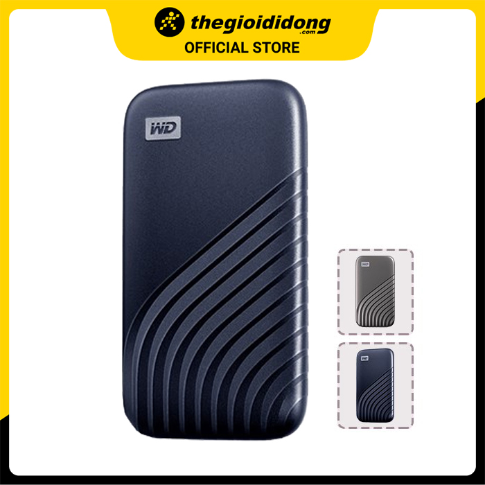 Ổ cứng SSD 1TB WD My Passport BAGF0010 - Hàng chính hãng - Xanh Dương