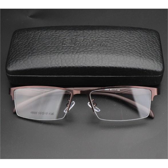 Kính lão thị viễn thị nhìn gần nam nữ cực đẹp và độ+100 đến +400 tiện lợi tròng Nhật bản UNIQUIKVT81Nau_Den hàng đẹp