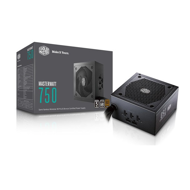 Nguồn Cooler Master MWE GOLD 750 Fully modular - Hàng chính hãng