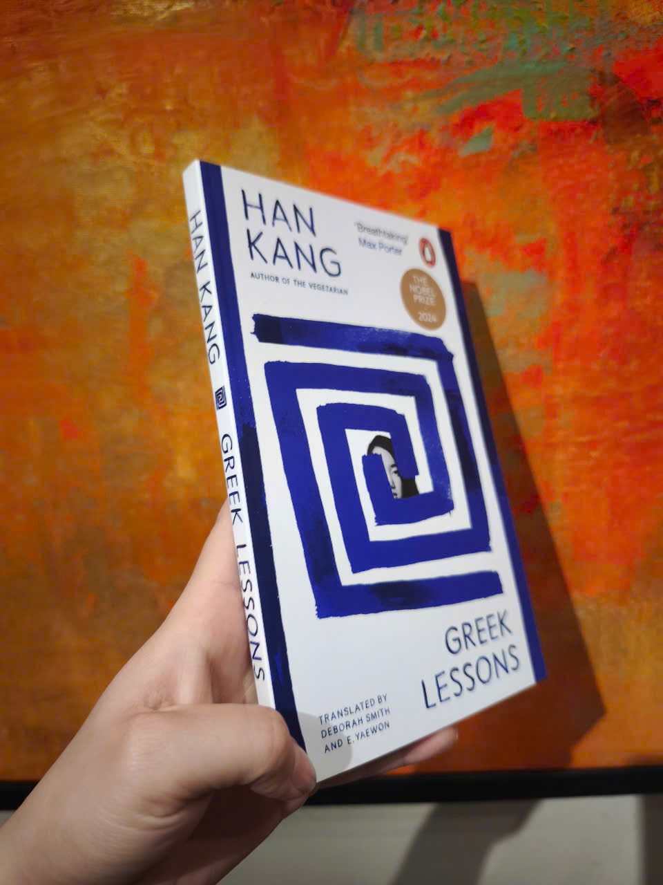 Sách - Greek Lessons: A novel by Han Kang, Nobel Prize winner/Sách ngoại văn tiếng Anh nhập UK