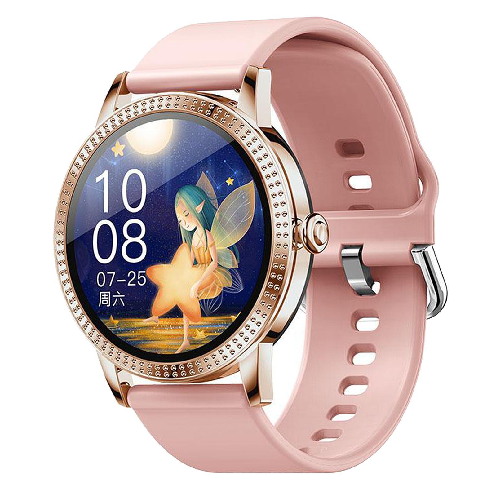 CF18P Smart Watch 1.08" Full Touch Heart Rate Monitor Black