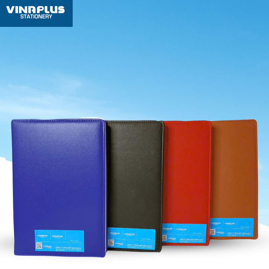 Sổ da B5 200 trang Vinaplus B5-20020 tiện lợi cho dân văn phòng
