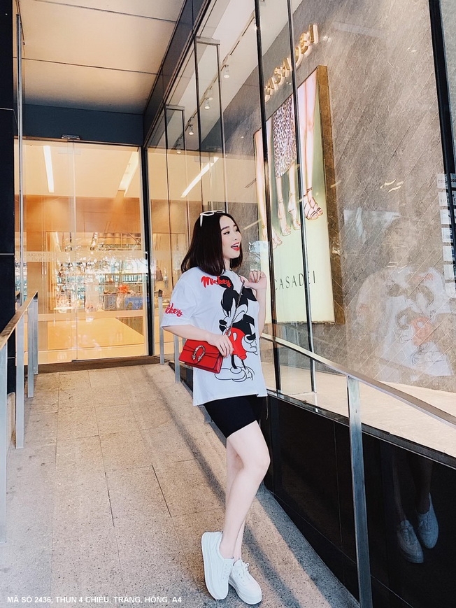 Bộ ngố in Mickey dễ thương