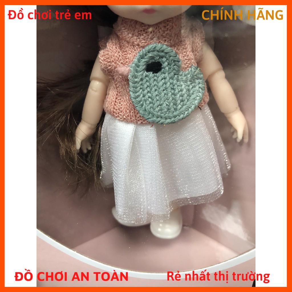 Đồ chơi búp bê nga đơn, búp bê bé gái xinh xắn dễ thương