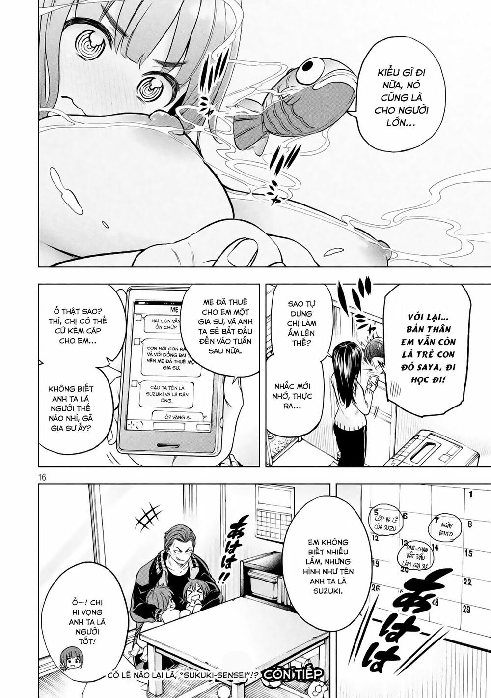 thế quái nào cô giáo lại ở đây!? chapter 15 15