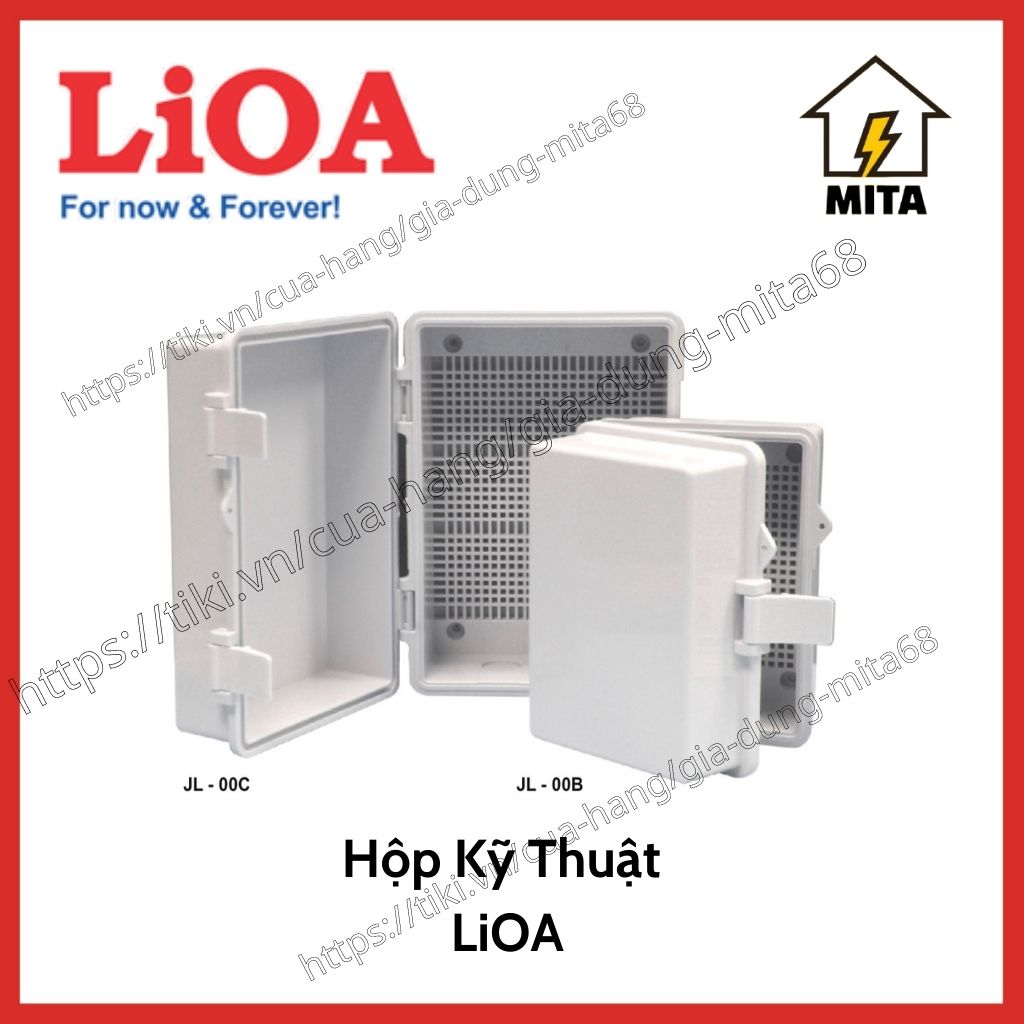 Tủ điện nhựa ngoài trời - Hộp kỹ thuật LiOA JL-00C &amp; JL-00C