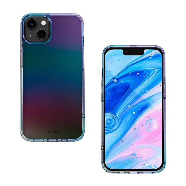 Ốp Lưng Dành Cho IPhone 14 Holo Trong Suốt Chất Liệu Nhựa Cứng Màu Ngọc Trai Đẹp Thời Trang - Hàng chính hãng