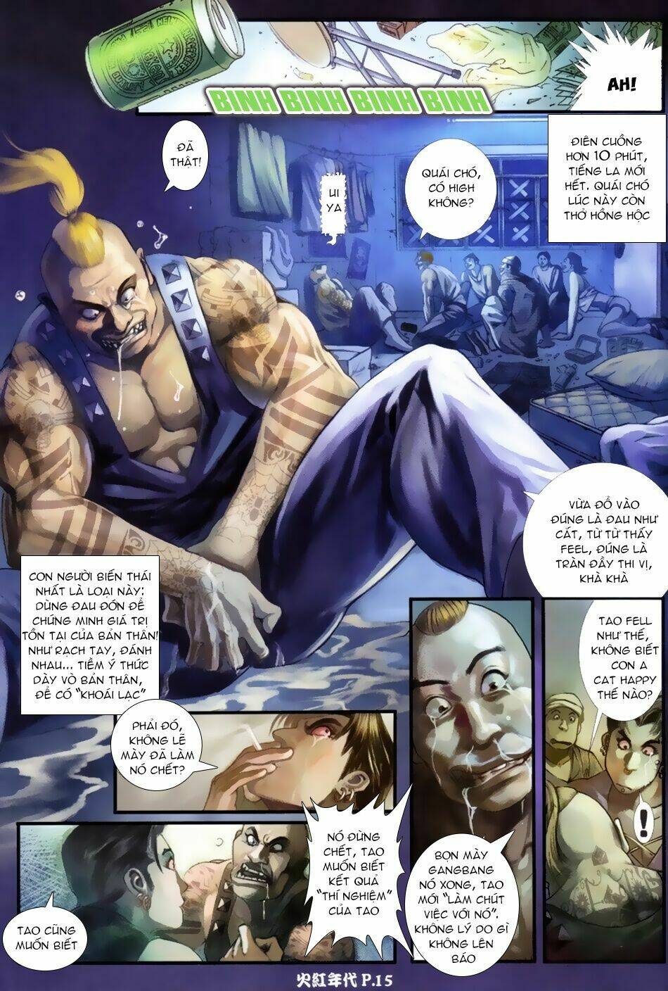 hỏa hồng niên đại hắc cốt đường chapter 62 13