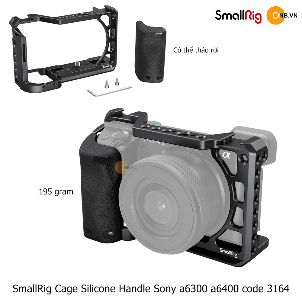 SmallRig Cage Khung bảo vệ So-ny a6300 a6400 code 3164