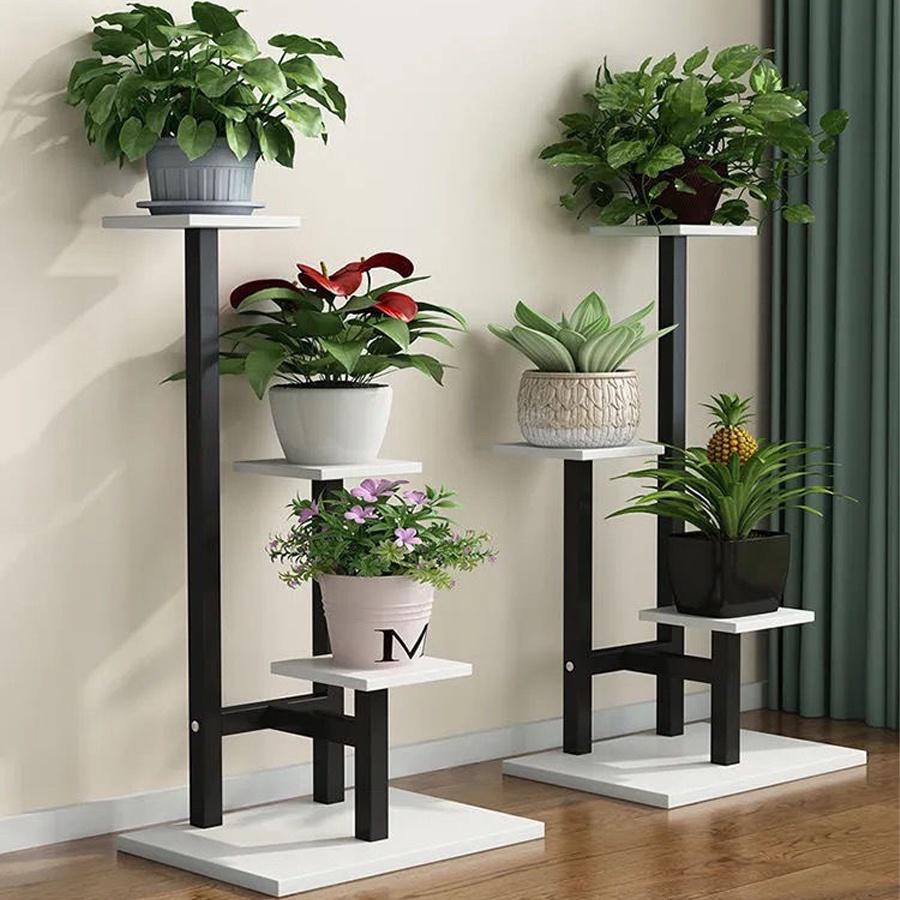Giá để cây cảnh chậu hoa cây cảnh ANA cao cấp khung sắt chắc chắn khả năng chịu lực tốt không tróc sơn - CH02