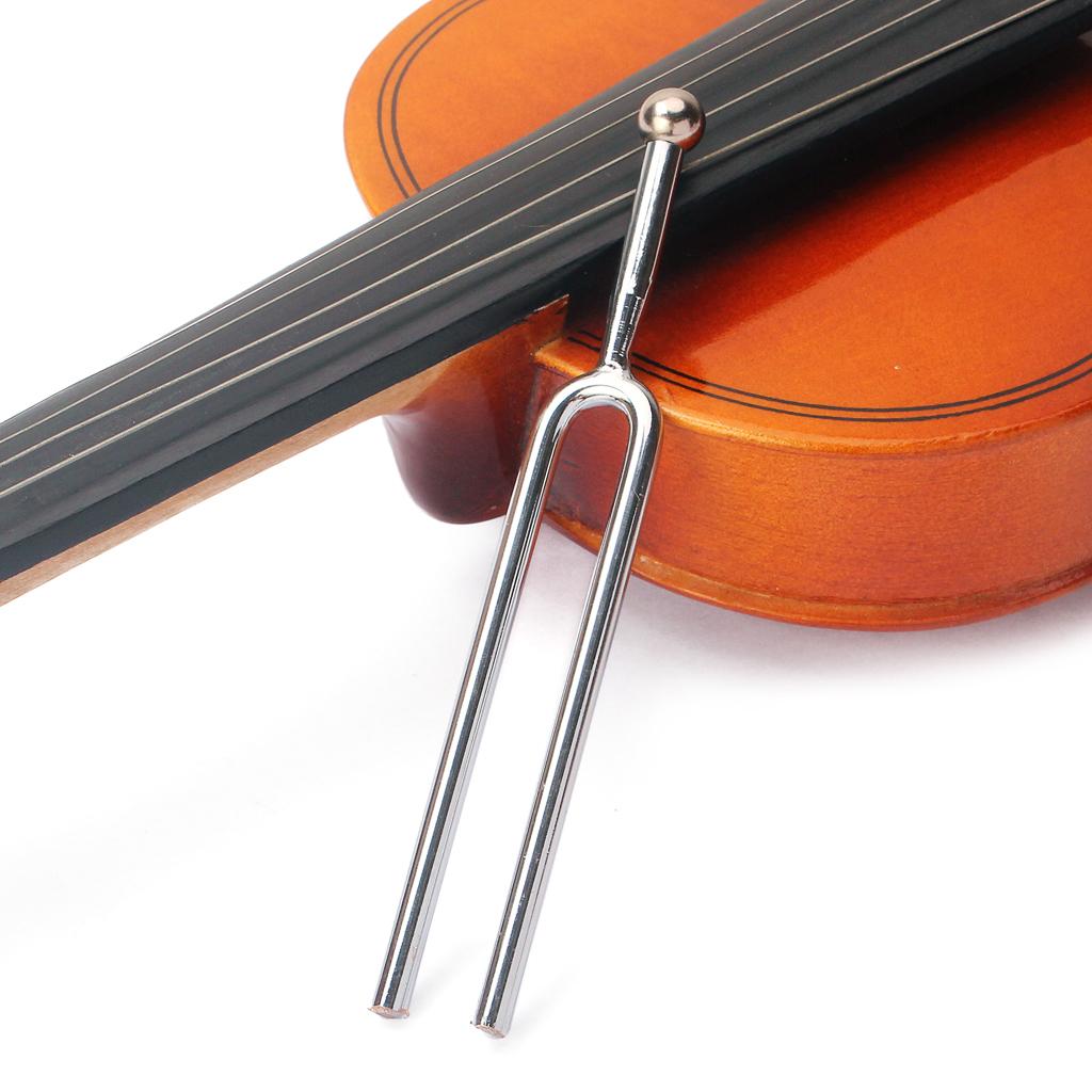 440HZ Stainless Steel Tuning Fork Guitar Violin Tuning Tool Tuner