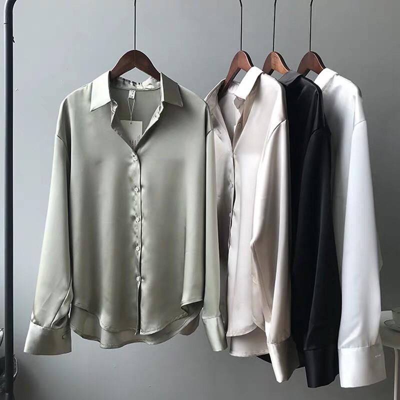 Áo sơ mi lụa công sở nữ sang chảnh