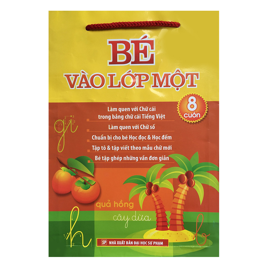 Bé Vào Lớp Một (Bộ Túi 8 Cuốn)