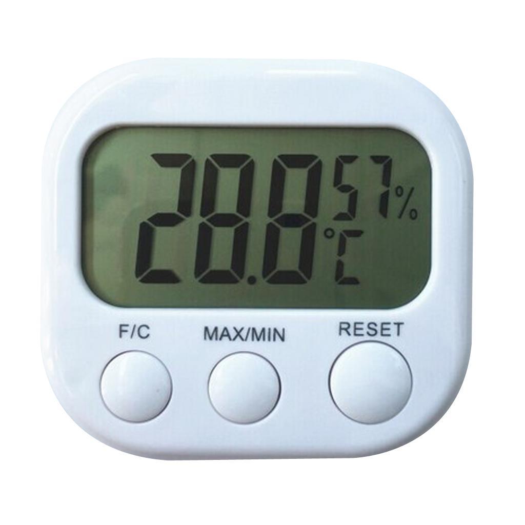 Digital Thermometer Indoor Hygrometer Humidity Meter Temperature Monitor